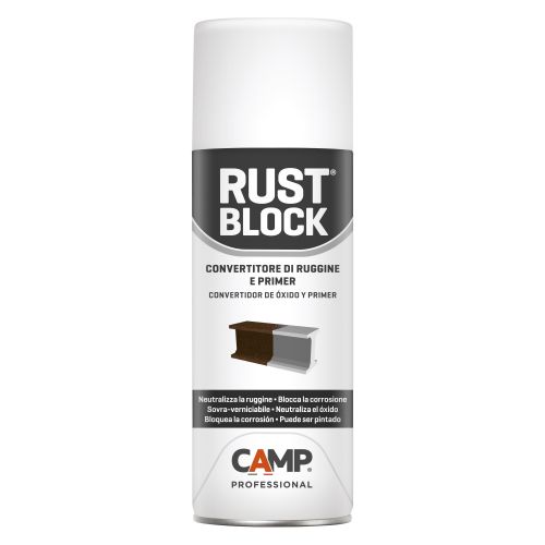 Protector anticorrosión e imprimación RUST BLOCK en Aerosol de 400 ml